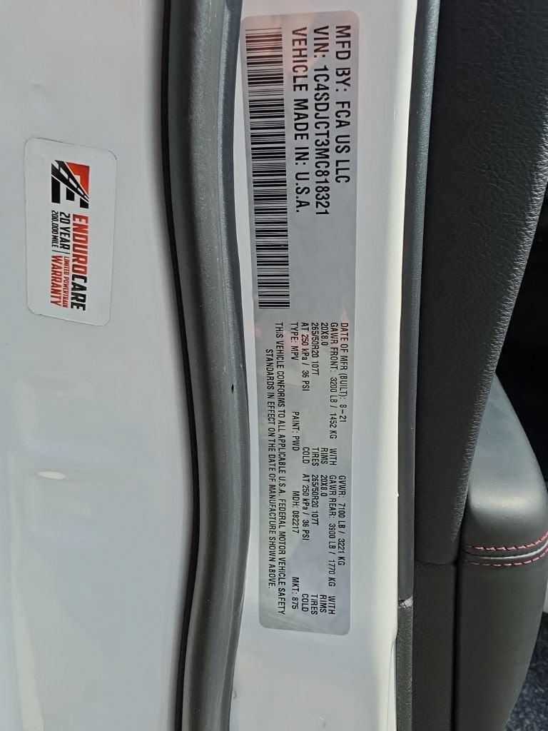 2021 Dodge Durango R/T