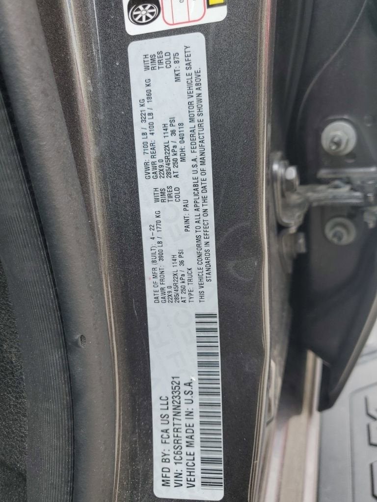 2022 RAM 1500 Laramie