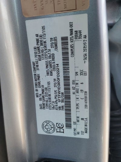 2016 Ford F-150 XLT
