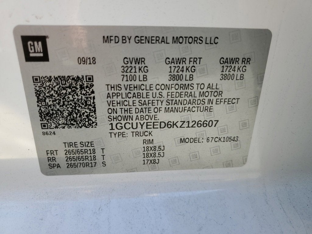 2019 Chevrolet Silverado 1500 RST