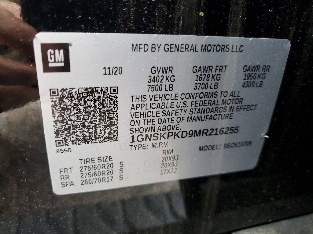 2021 Chevrolet Tahoe Z71