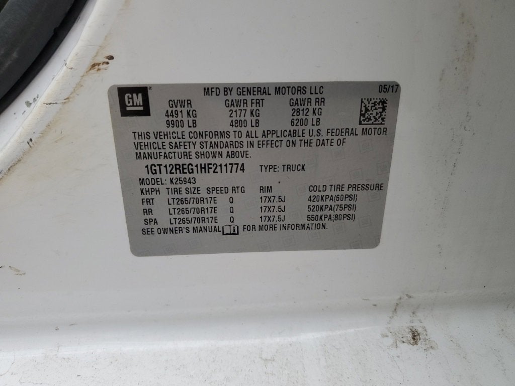 2017 GMC Sierra 2500 HD Base