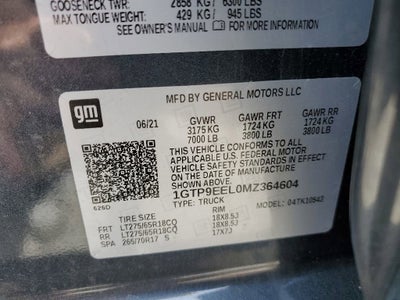 2021 GMC Sierra 1500 AT4