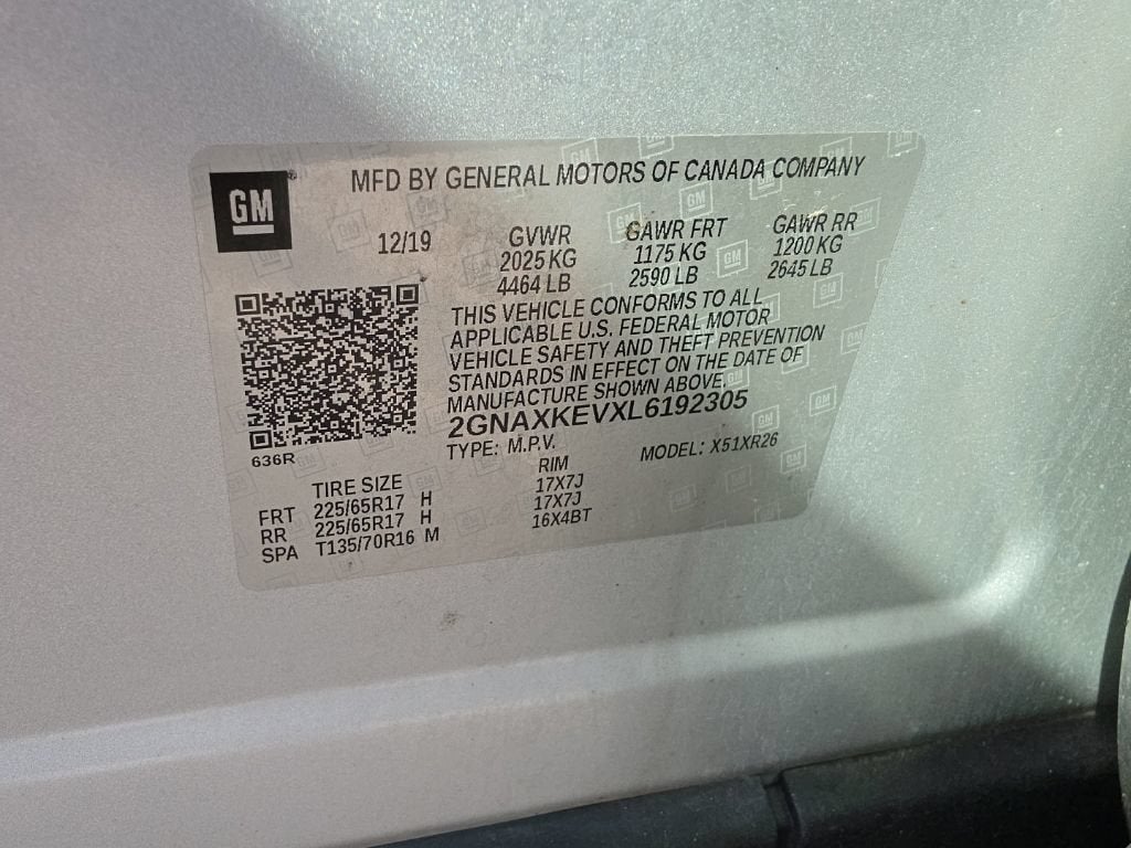 2020 Chevrolet Equinox LT