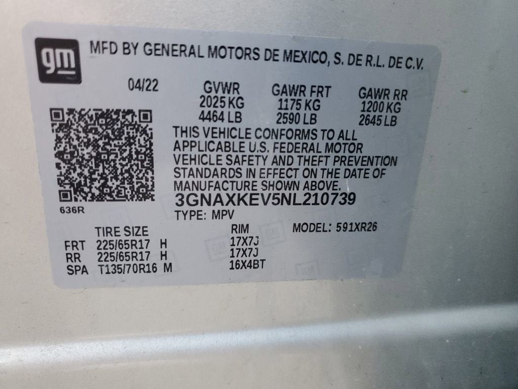 2022 Chevrolet Equinox LT