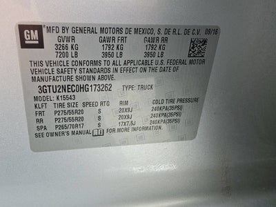 2017 GMC Sierra 1500 SLT