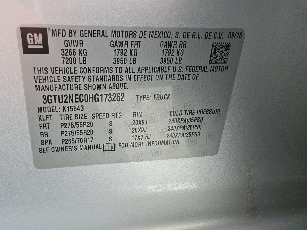 2017 GMC Sierra 1500 SLT