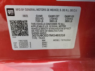 2021 GMC Sierra 1500 Elevation