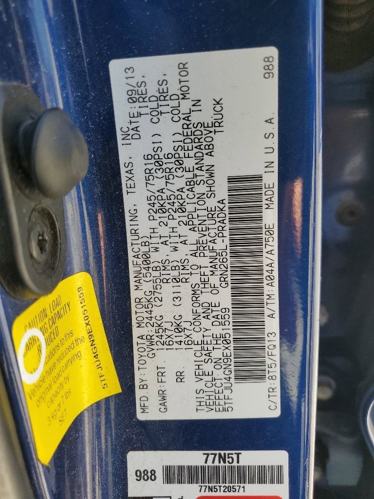 2014 Toyota Tacoma PreRunner