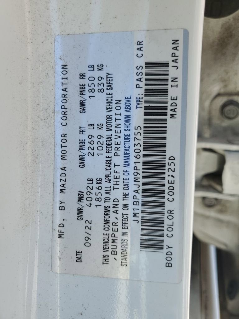 2023 Mazda Mazda3 Hatchback 2.5 S