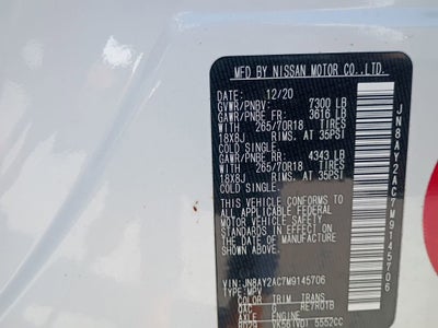 2021 Nissan Armada SV