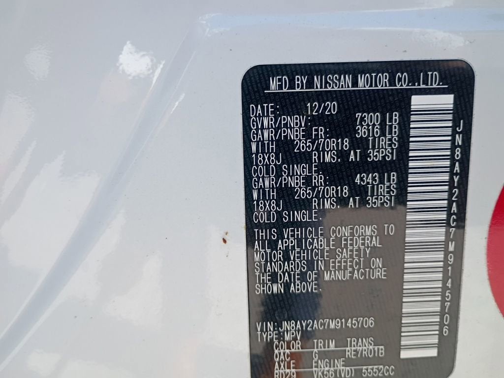 2021 Nissan Armada SV