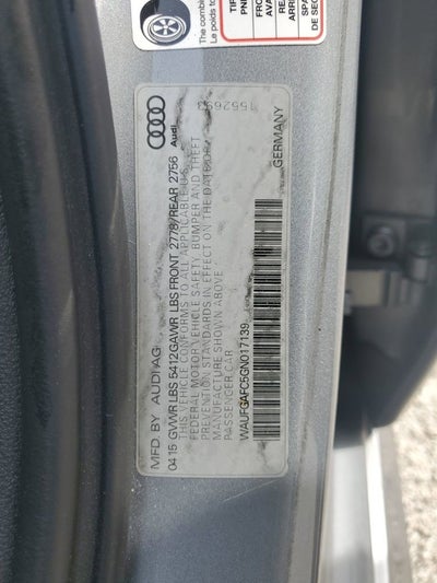 2016 Audi A6 3.0T Premium Plus