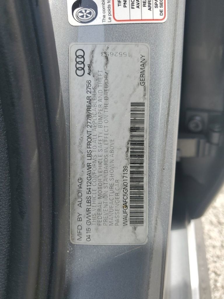 2016 Audi A6 3.0T Premium Plus