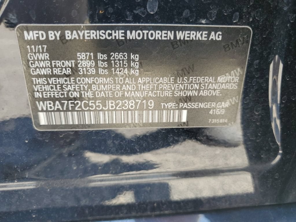 2018 BMW 7 Series ALPINA B7 xDrive