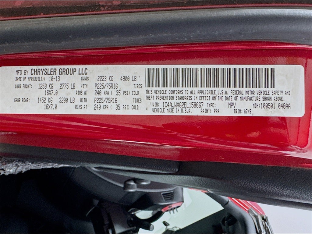 2014 Jeep Wrangler Sport