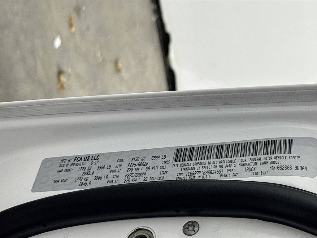 2017 RAM 1500 Laramie Longhorn