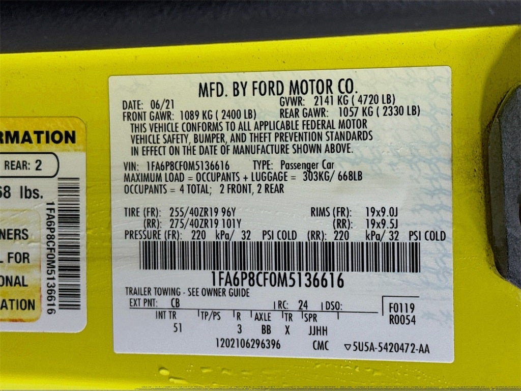 2021 Ford Mustang GT Premium