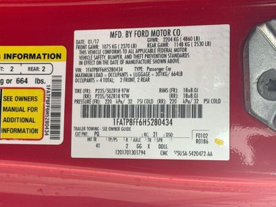 2017 Ford Mustang GT Premium