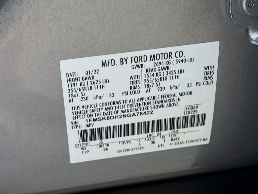 2022 Ford Explorer XLT
