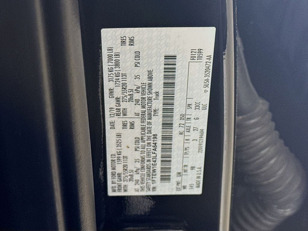 2020 Ford F-150 Platinum