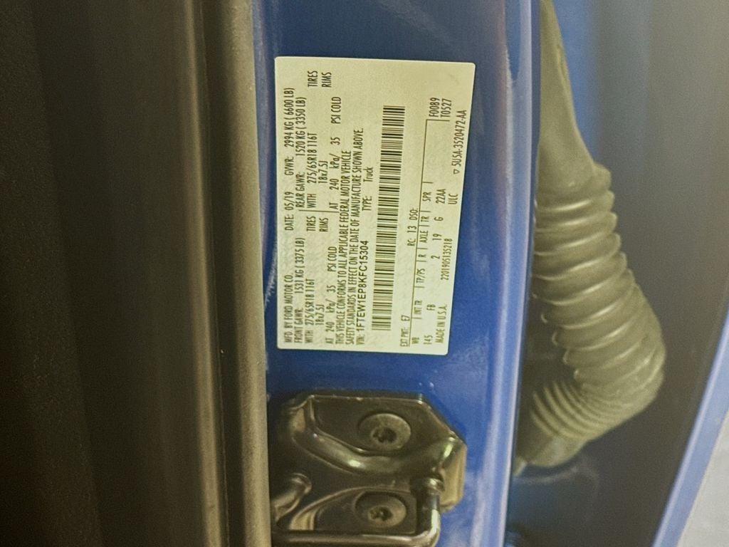 2019 Ford F-150 XLT