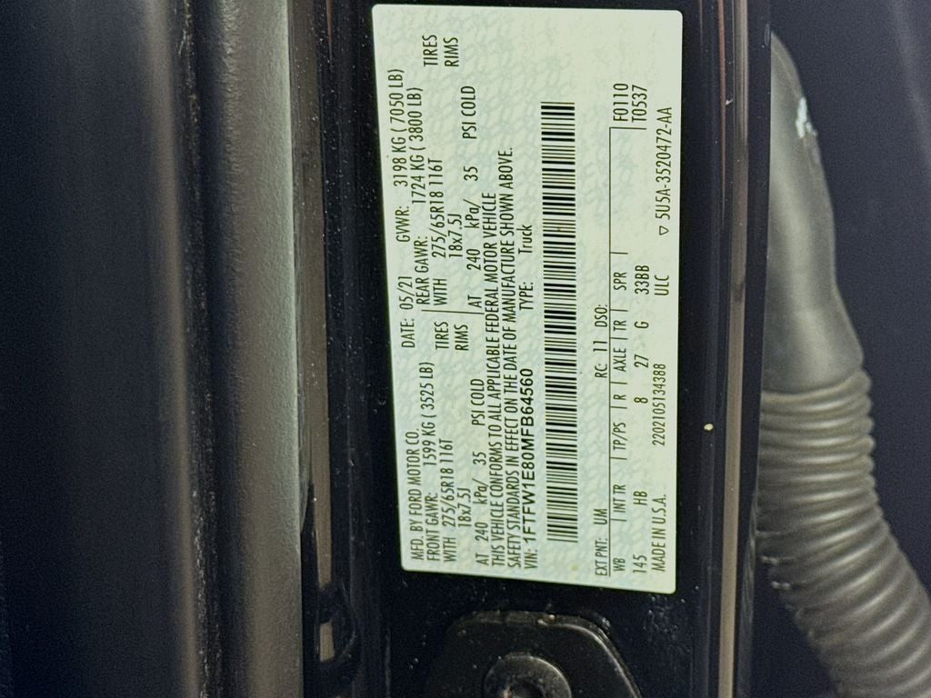 2021 Ford F-150 Lariat