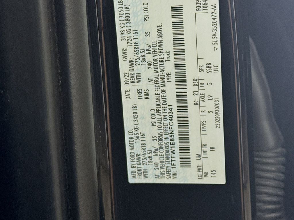 2022 Ford F-150 XLT