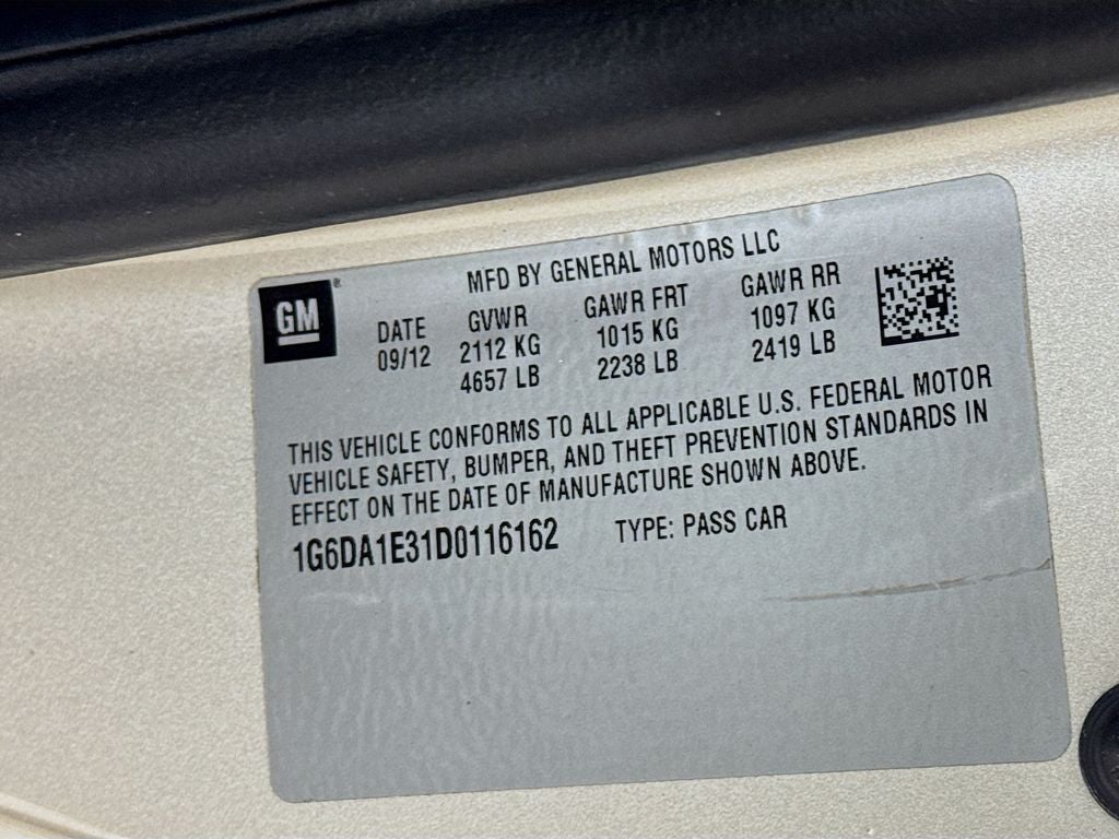 2013 Cadillac CTS Base