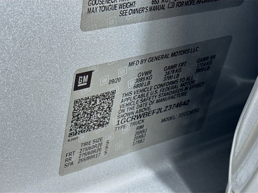 2020 Chevrolet Silverado 1500 Custom