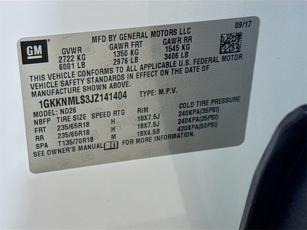 2018 GMC Acadia SLT-1