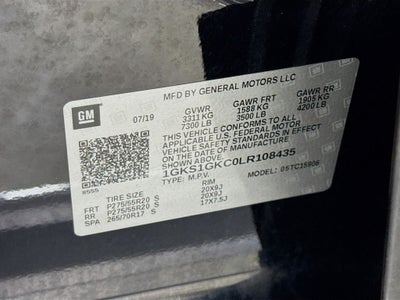 2020 GMC Yukon XL SLT