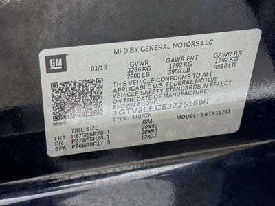 2018 GMC Sierra 1500 Base Elevation Edition