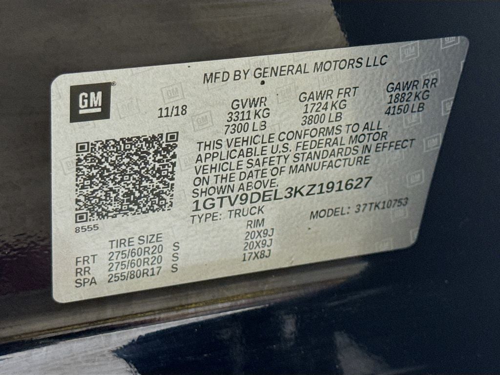 2019 GMC Sierra 1500 SLT