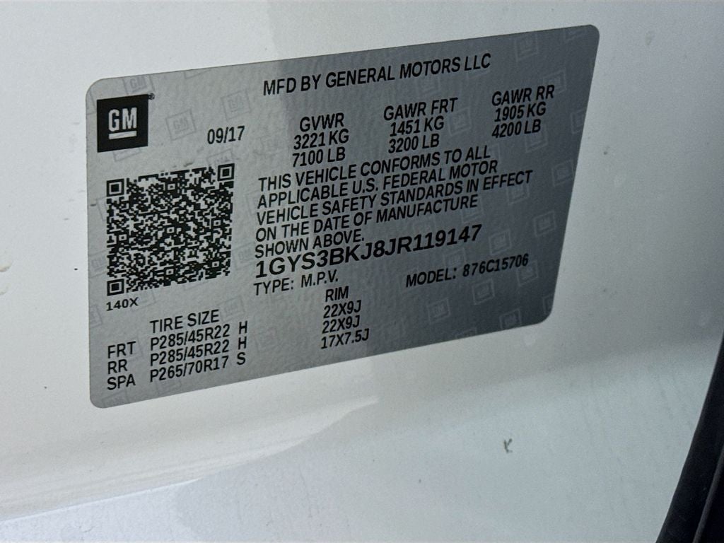 2018 Cadillac Escalade Luxury