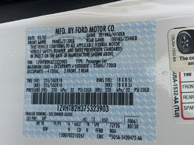 2007 Ford Mustang Shelby