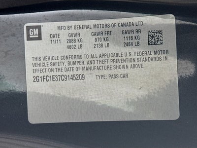 2012 Chevrolet Camaro 2LT 2LT