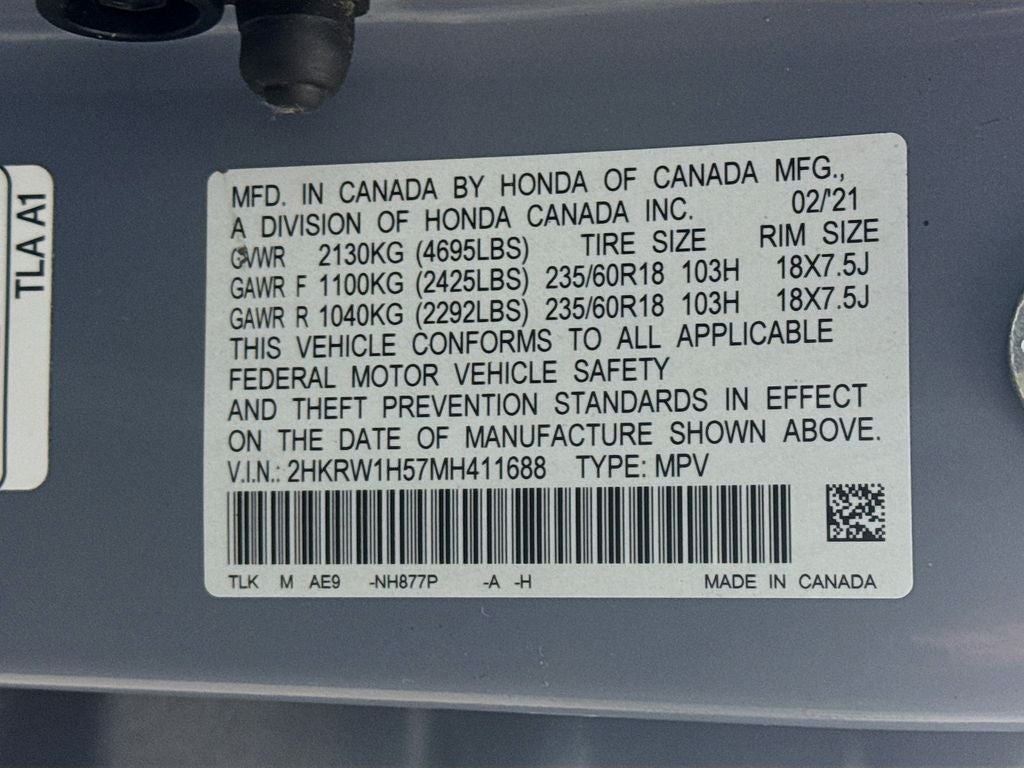 2021 Honda CR-V EX