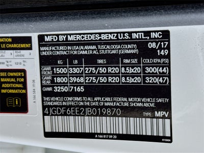 2018 Mercedes-Benz GLS GLS 450 4MATIC®