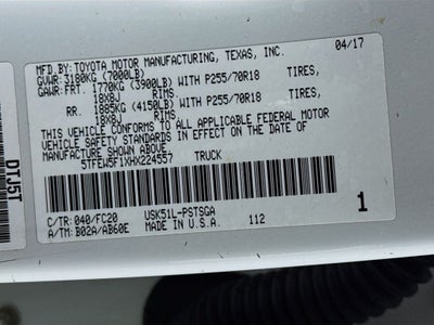 2017 Toyota Tundra SR5 CrewMax