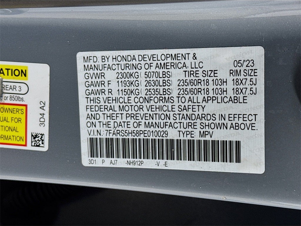 2023 Honda CR-V Hybrid Sport