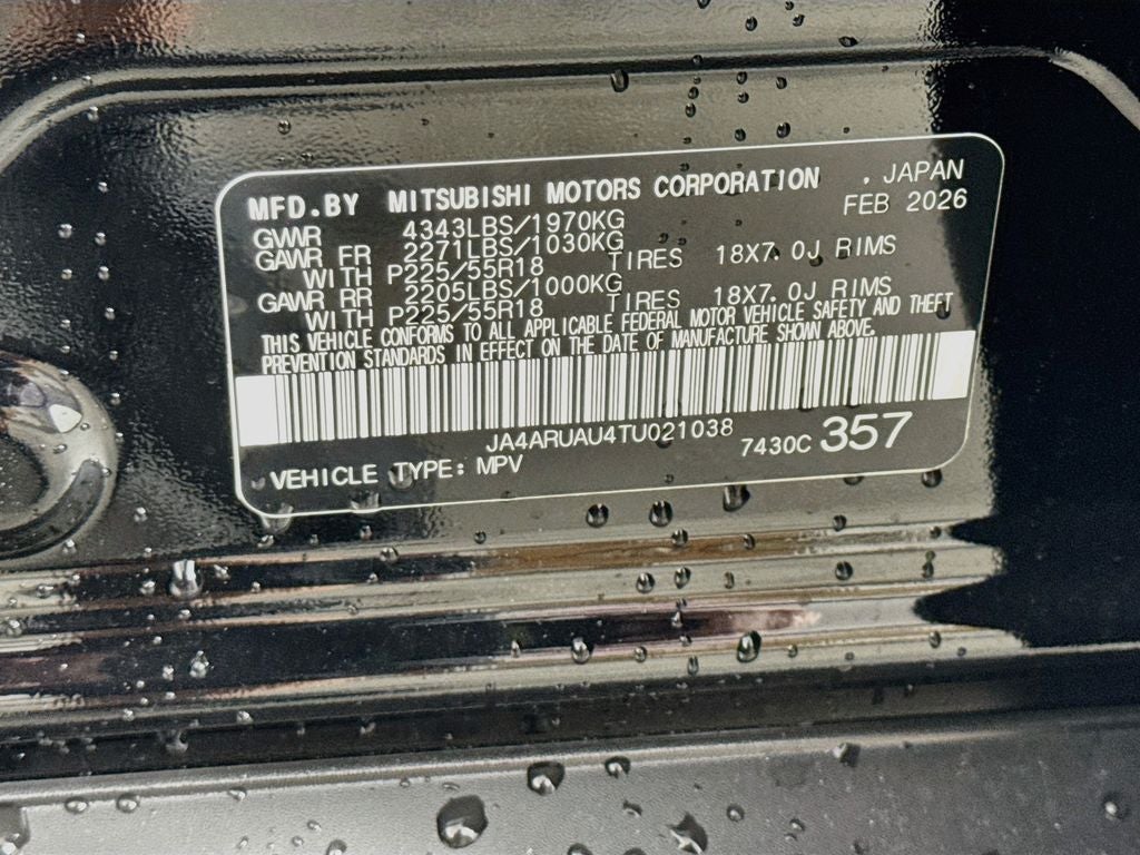 2026 Mitsubishi Outlander Sport 2.0 ES