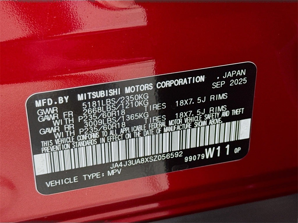 2025 Mitsubishi Outlander ES