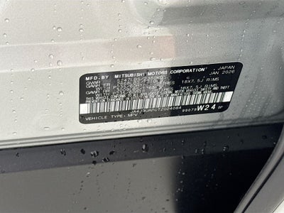 2026 Mitsubishi Outlander ES