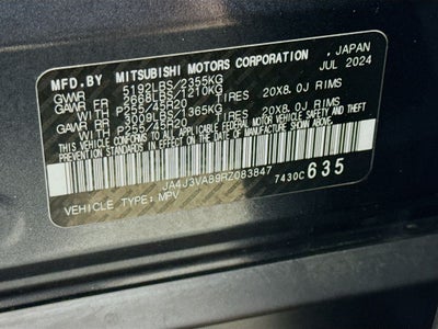 2024 Mitsubishi Outlander SE