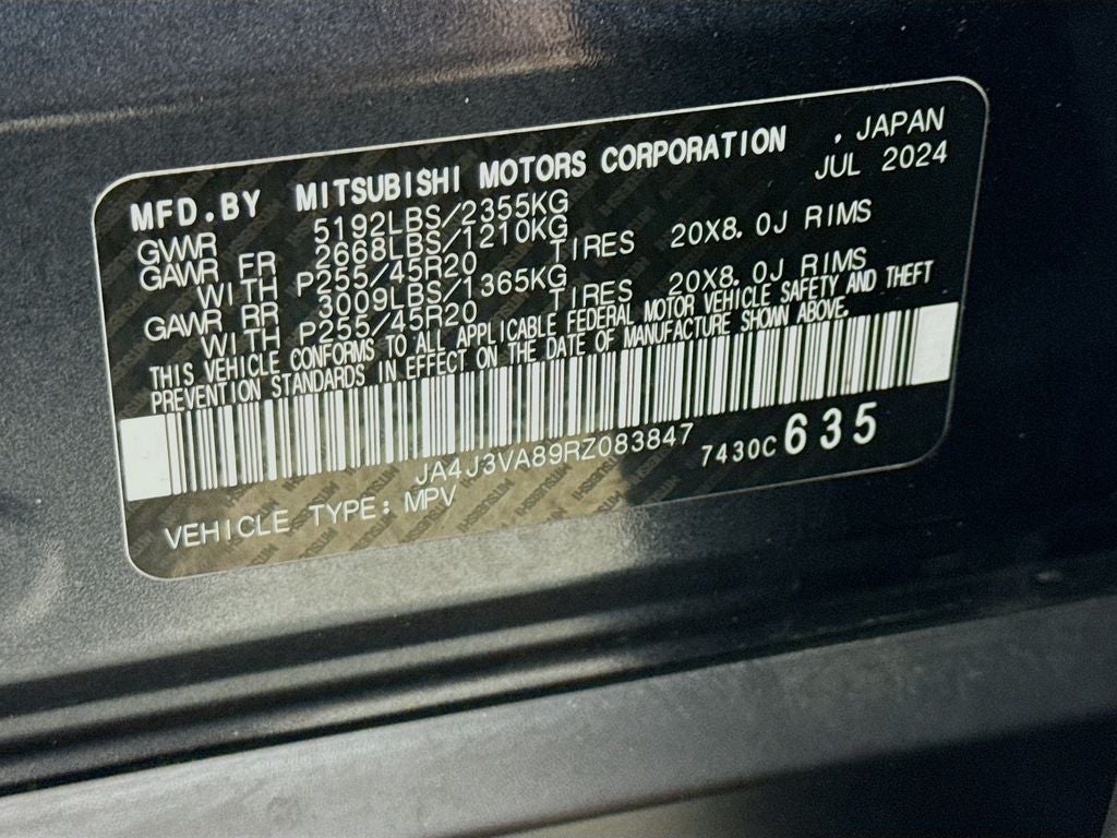 2024 Mitsubishi Outlander SE