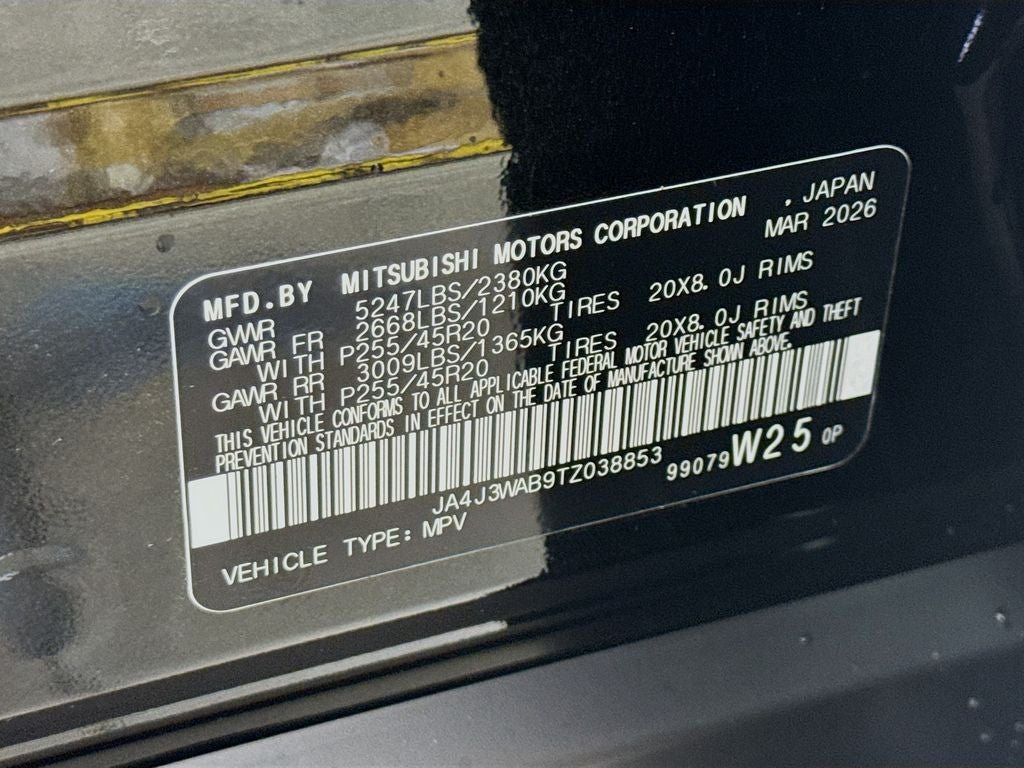 2026 Mitsubishi Outlander Black Edition