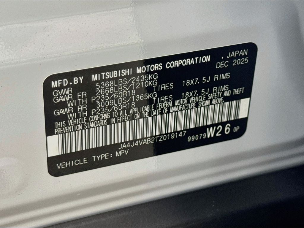 2026 Mitsubishi Outlander Trail Edition