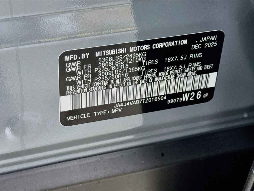 2026 Mitsubishi Outlander Trail Edition