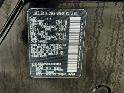 2018 INFINITI QX80 Base